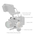 SmallRig 4977B HawkLock Sgancio rapido Gabbia per Canon EOS R5 Mark II