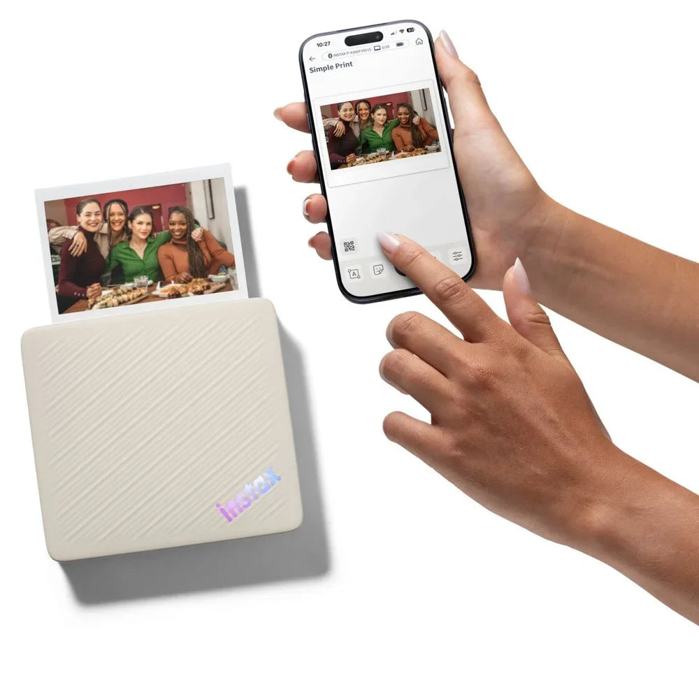 Fujifilm INSTAX Link WIDE 2 Duo Draagbare Instant Fotoprinter - Beige